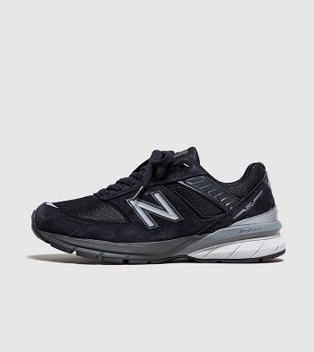 Botasky New Balance 990 v5 990 v5 - Damske Topanky Čierne | UJZ-278140